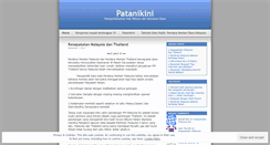 Desktop Screenshot of patanikini.wordpress.com