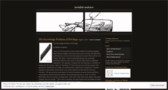 Desktop Screenshot of invisiblemolotov.wordpress.com