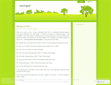 Tablet Screenshot of nawingolf.wordpress.com