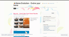 Desktop Screenshot of homeevolution.wordpress.com