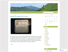 Tablet Screenshot of dagensvin.wordpress.com