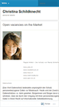 Mobile Screenshot of christinaschildknecht.wordpress.com