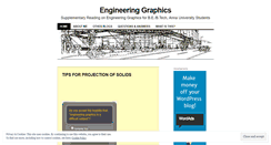 Desktop Screenshot of engggraphics.wordpress.com