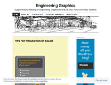 Tablet Screenshot of engggraphics.wordpress.com