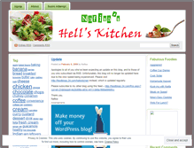 Tablet Screenshot of nafisashellskitchen.wordpress.com