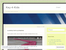 Tablet Screenshot of key4kids.wordpress.com