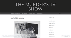 Desktop Screenshot of murderstvshow.wordpress.com