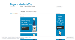 Desktop Screenshot of khaledazia.wordpress.com