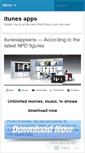 Mobile Screenshot of itunesappsens.wordpress.com