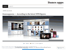 Tablet Screenshot of itunesappsens.wordpress.com