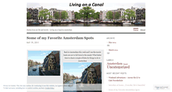 Desktop Screenshot of livingonacanal.wordpress.com