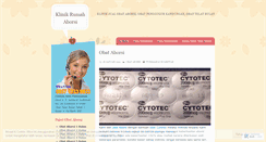 Desktop Screenshot of klinikrumahaborsi.wordpress.com
