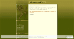 Desktop Screenshot of giardinocafe.wordpress.com