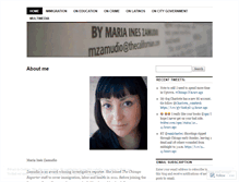 Tablet Screenshot of mizamudio.wordpress.com
