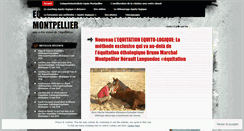 Desktop Screenshot of equitationethologique.wordpress.com