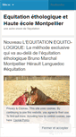 Mobile Screenshot of equitationethologique.wordpress.com