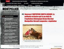 Tablet Screenshot of equitationethologique.wordpress.com