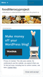 Mobile Screenshot of foodliteracyproject.wordpress.com