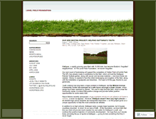 Tablet Screenshot of levelfieldfoundation.wordpress.com