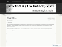 Tablet Screenshot of akcjabucik.wordpress.com