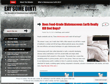 Tablet Screenshot of eatsomedirt.wordpress.com