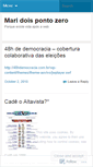 Mobile Screenshot of mari2ponto0.wordpress.com