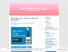 Tablet Screenshot of mari2ponto0.wordpress.com