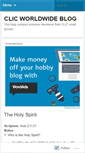 Mobile Screenshot of clicworldwide.wordpress.com