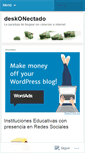 Mobile Screenshot of deskonectado.wordpress.com