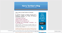 Desktop Screenshot of harrytavitian.wordpress.com