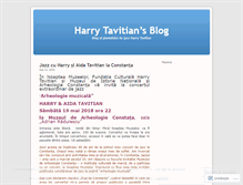 Tablet Screenshot of harrytavitian.wordpress.com