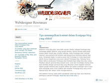 Tablet Screenshot of designeroff.wordpress.com