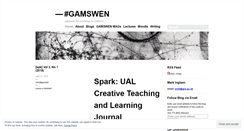 Desktop Screenshot of gamswen2012.wordpress.com