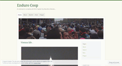 Desktop Screenshot of endurocoop.wordpress.com