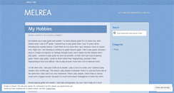 Desktop Screenshot of melrea.wordpress.com