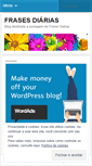 Mobile Screenshot of frasesdiarias.wordpress.com
