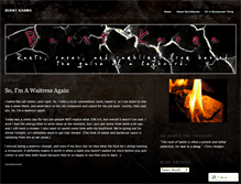 Tablet Screenshot of burntkarma.wordpress.com