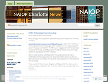 Tablet Screenshot of naiopcharlotte.wordpress.com
