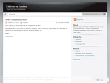 Tablet Screenshot of lideresenaccionperu.wordpress.com