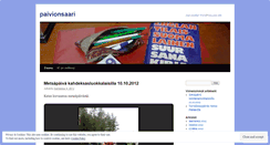 Desktop Screenshot of paivionsaari.wordpress.com