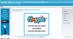 Desktop Screenshot of downwarez.wordpress.com
