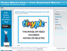 Tablet Screenshot of downwarez.wordpress.com