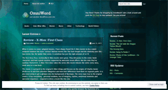 Desktop Screenshot of omniword.wordpress.com