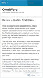 Mobile Screenshot of omniword.wordpress.com