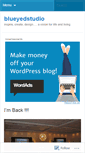 Mobile Screenshot of blueyedstudio.wordpress.com
