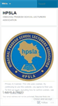 Mobile Screenshot of hpsla.wordpress.com