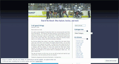 Desktop Screenshot of endofbench.wordpress.com
