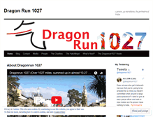 Tablet Screenshot of dragonrun1027.wordpress.com