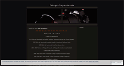 Desktop Screenshot of fotografiapuntoarte.wordpress.com