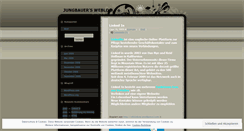 Desktop Screenshot of jungbauer.wordpress.com